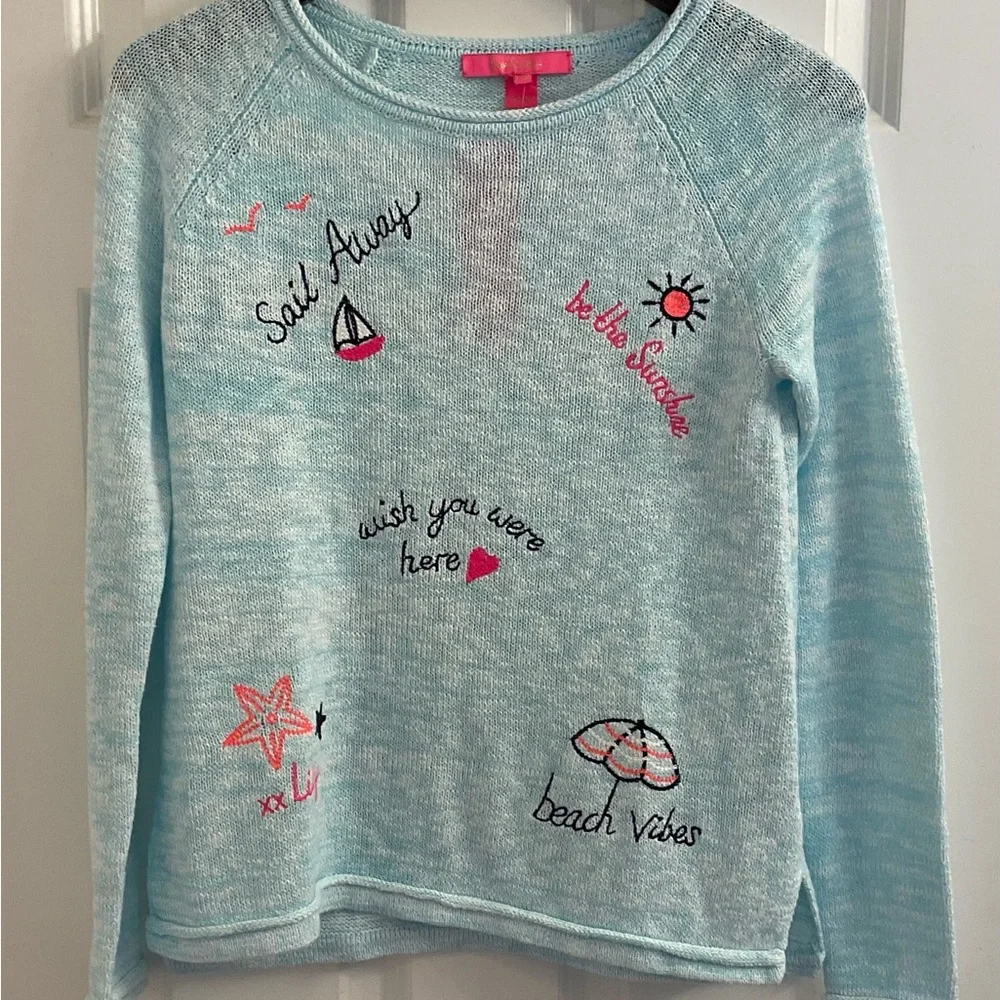 Lilly Pulitzer Sailaway Celebration Sweater - NWT - Size XS - Picture 2 of 11